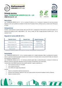 i.pro TERMOCEM GREEN 32,5 N – LH