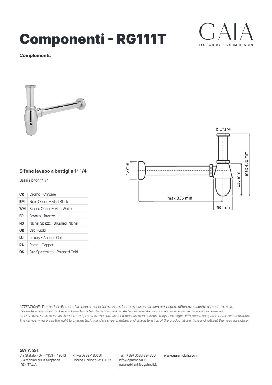 Catalogo RG111T (it, en)