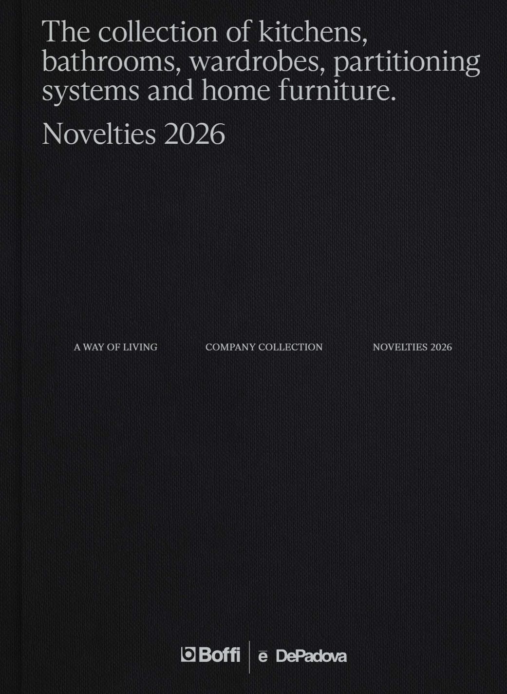 Boffi De Padova novelties 2026 (en)