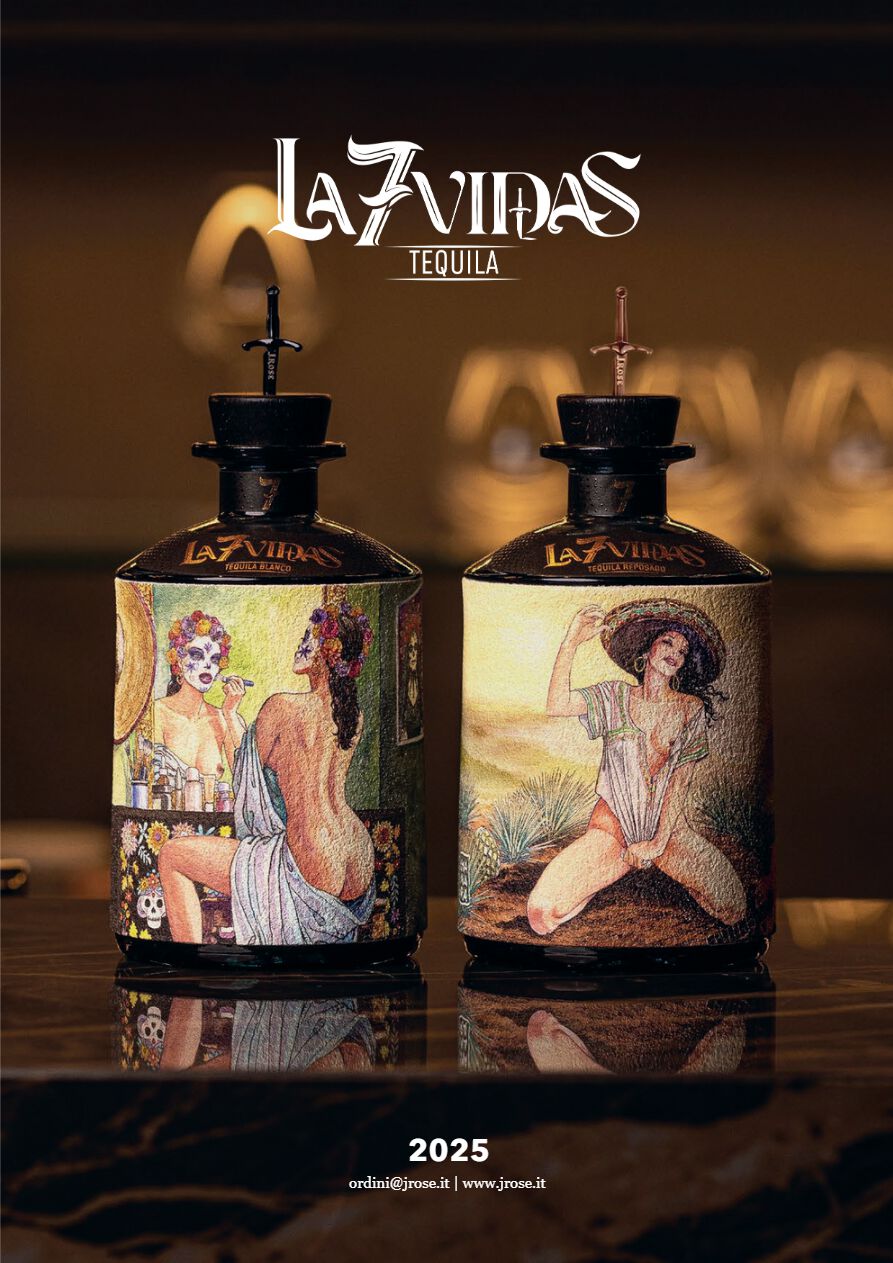 LA 7 VIDAS TEQUILA Bottle By J.Rose