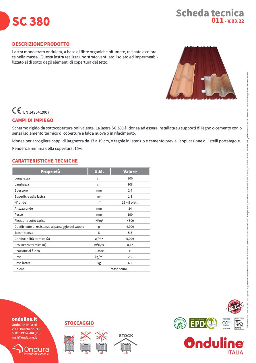 Sottocopertura SC 380 (it)