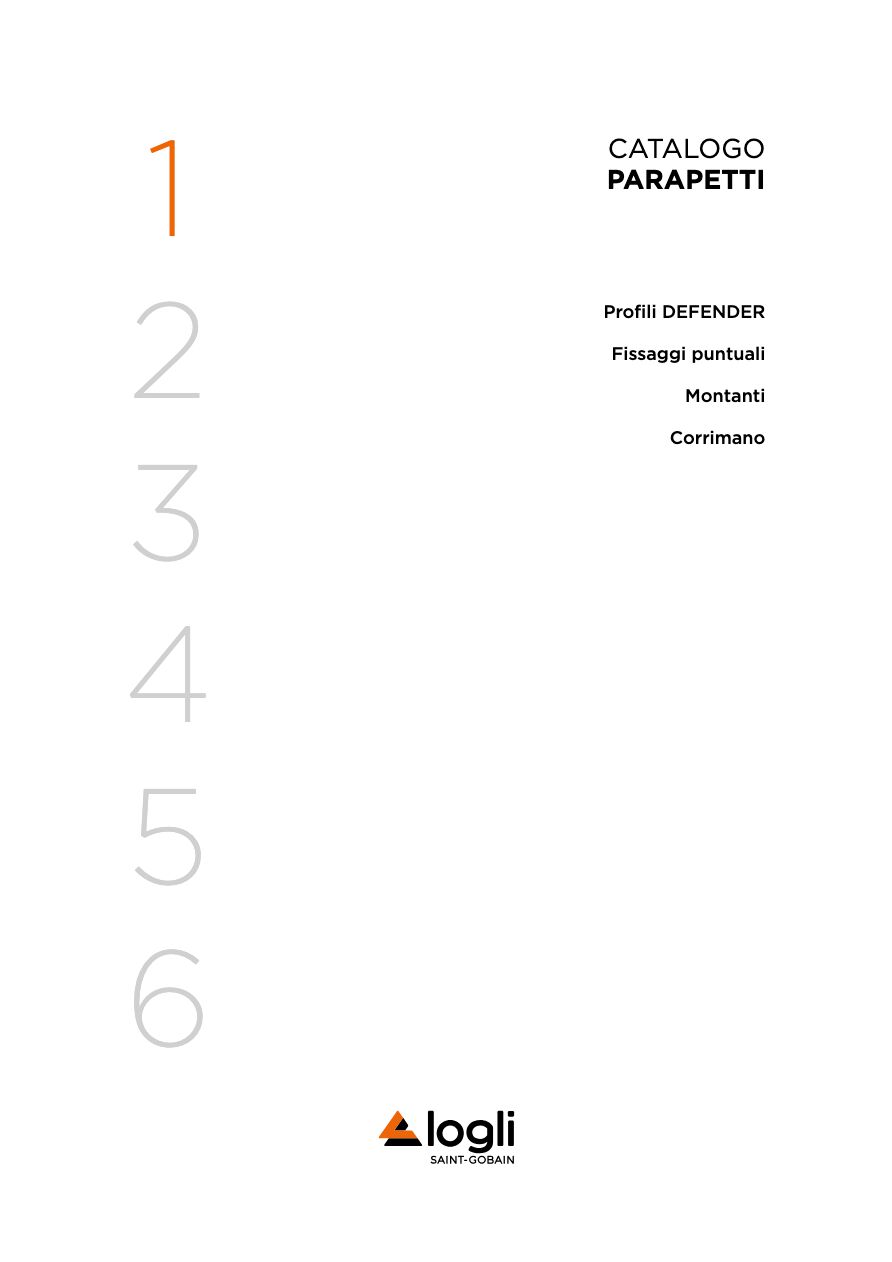 Logli - Catalogo Parapetti 2026 (it)