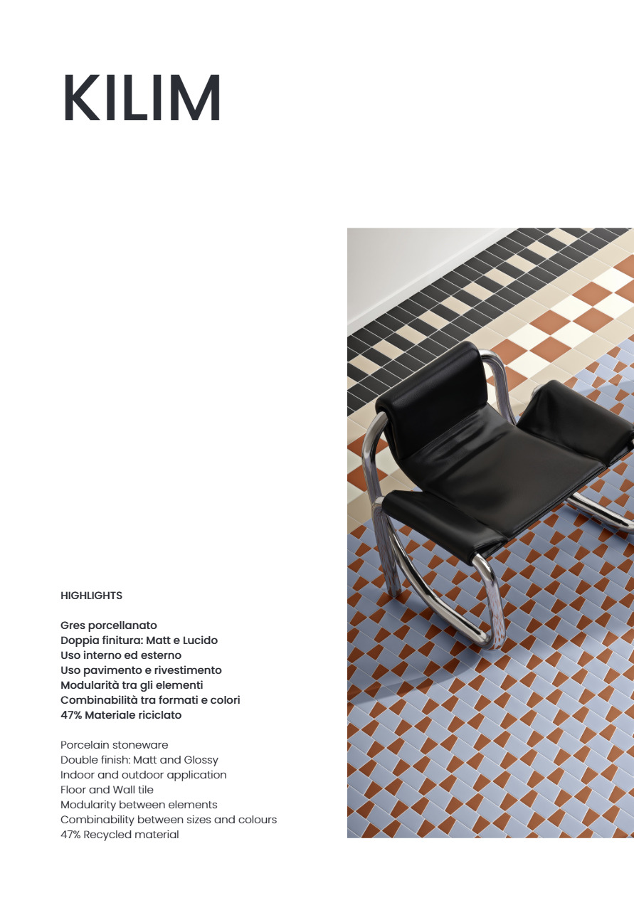 Kilim - scheda tecnica (it, en, fr, de)