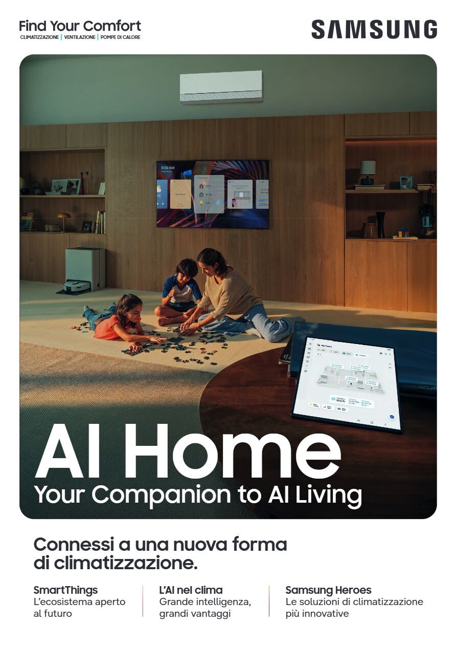 Samsung Leaflet SmartThings & AI 2026 (it)