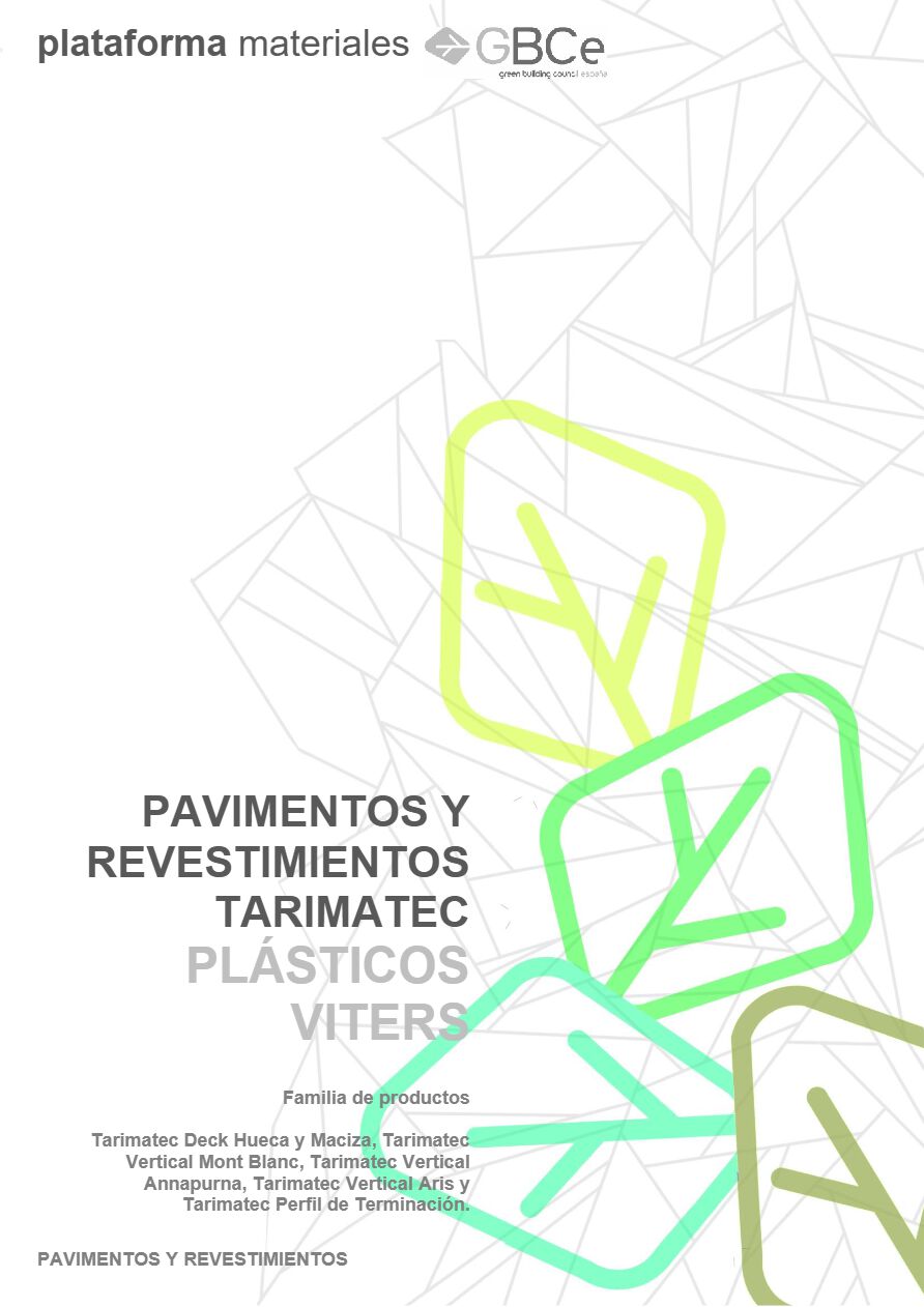 Tarimatec - Ficha ambiental de producto (es)