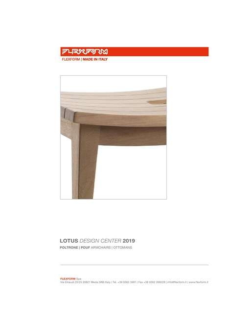 lotus armchairs ottomans (it-en)