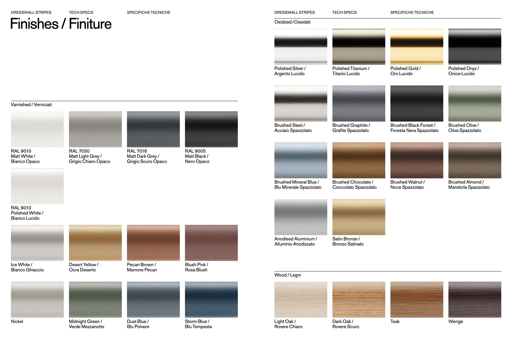 DresswallStripes - Finishes 2025 (it, en)