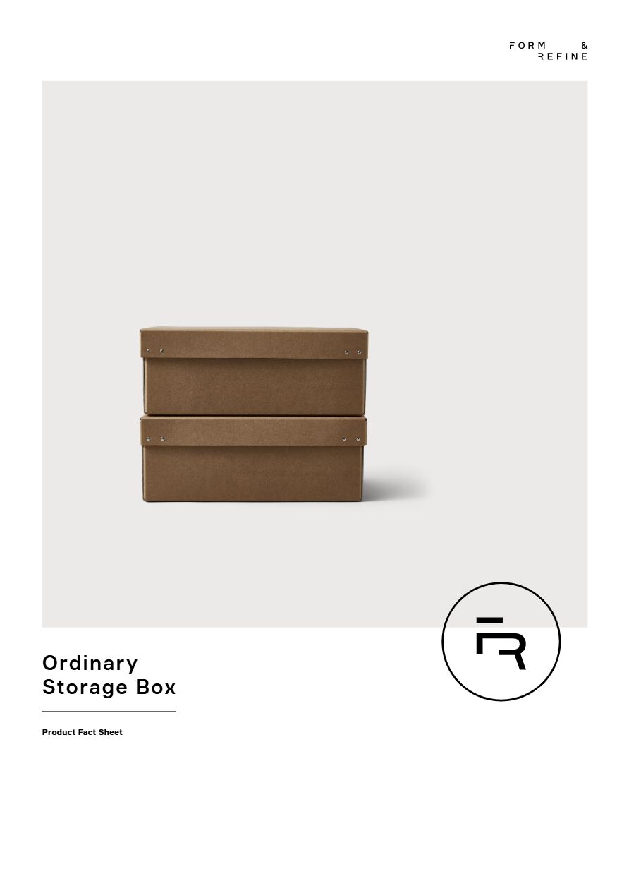 Catalogo Ordinary Storage Box (en)