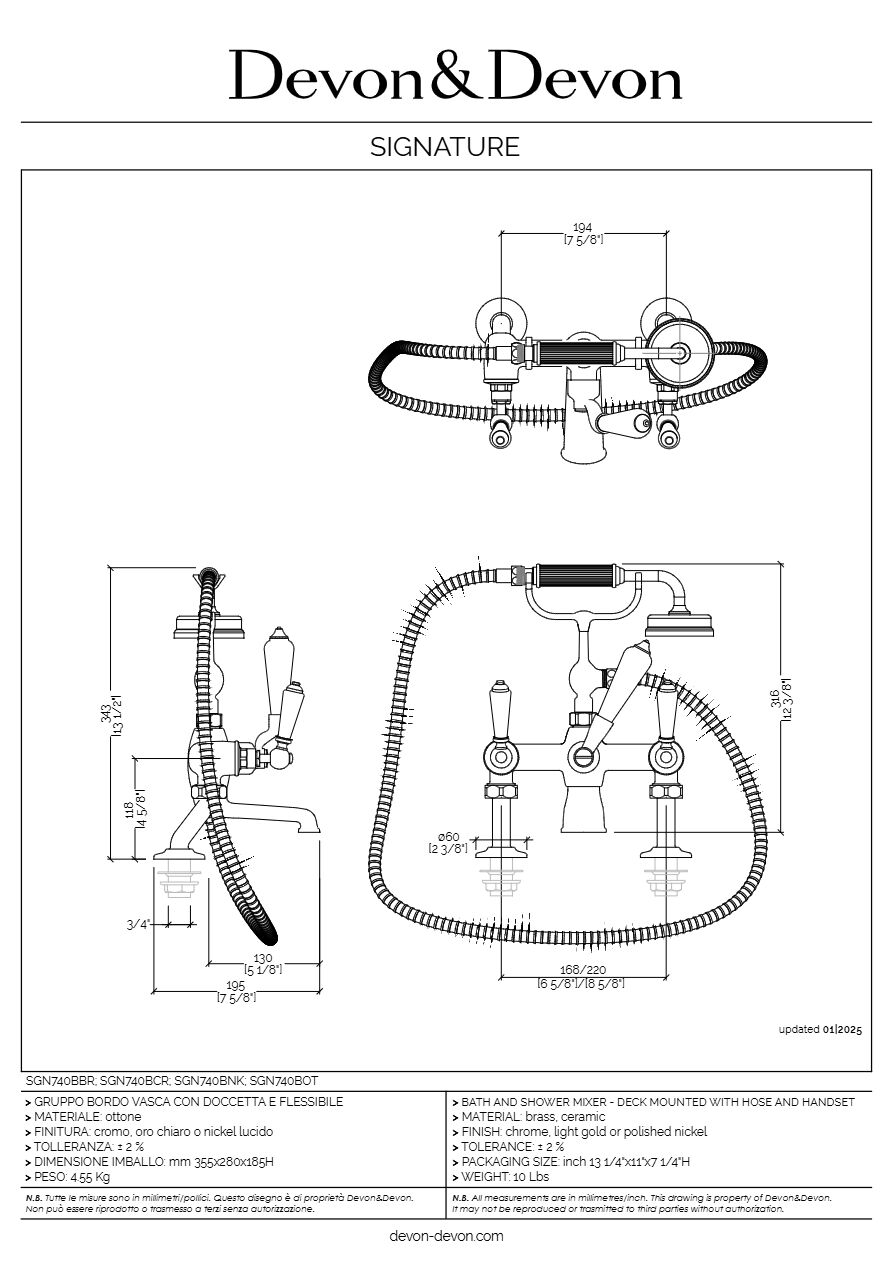 Catalogo Signature SGN740B (en, it)