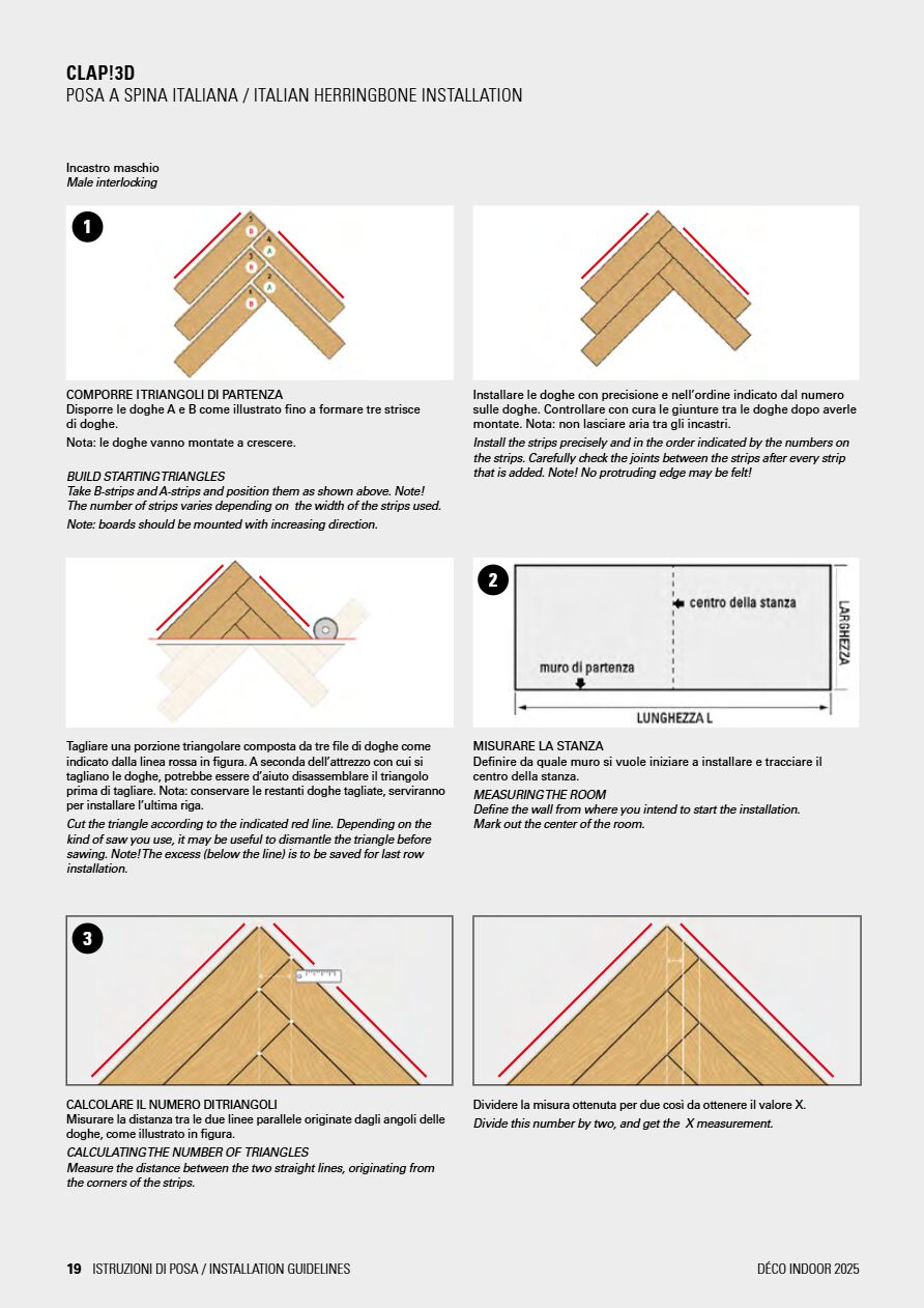 Catalogo CLAP!3D - POSA A SPINA ITALIANA (it, en)