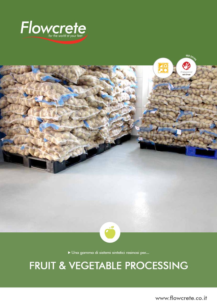 Flowcrete Italy Fruit and Veg brochure (it)