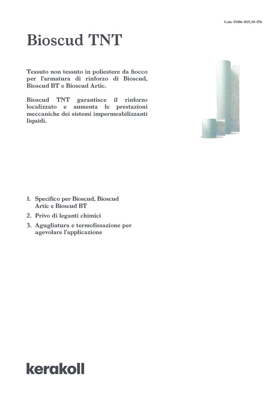 Rotolo Di Tessuto Non Tessuto BIOSCUD TNT - Rinforzo Per Impermeabilizzazioni Edili (50 Metri) - Foto 12