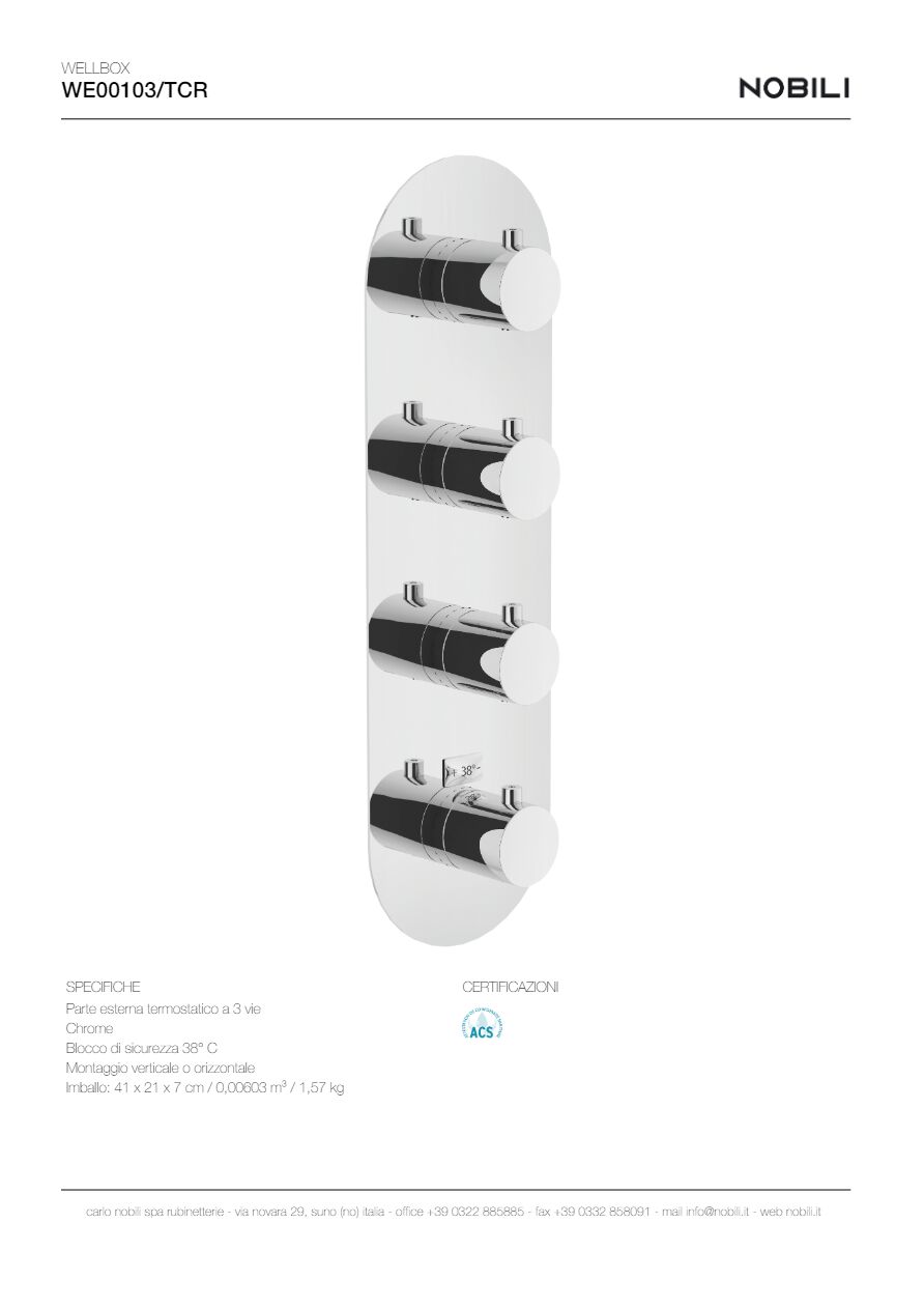Catalogo WE00103/TCR (it)