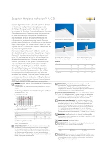 Ecophon Hygiene Advance™ A C3 (de)