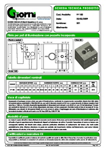 Catalogo Scheda Tecnica PP 100 (it)
