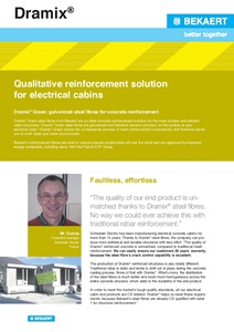 Brochure Dramix in precast electric cabins (en)