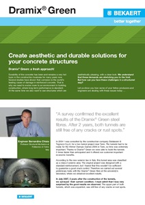 Brochure Dramix Green (en)