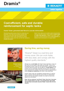Brochure Dramix for septic and water tanks (en)