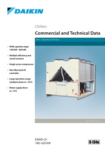 EWAD-D | AIr refrigeration unit By DAIKIN Air Conditioning