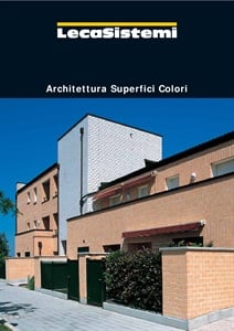 Brochure LecaSistemi - Architettura, superfici, colori (it)