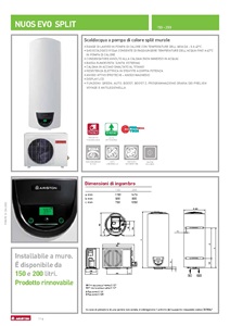 Brochure Tecnica NUOS EVO SPLIT