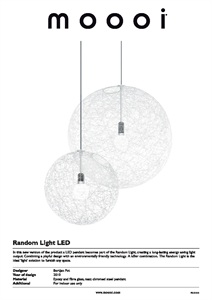 Randomer Light RANDOM LIGHT II By moooi design Bertjan Pot