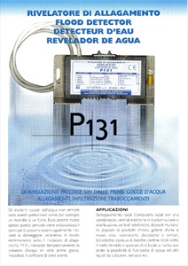 Catalogo Rivelatore di allagamento P131