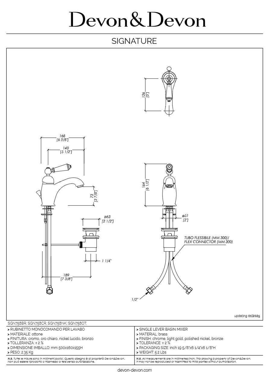 Catalogo Signature SGN758 (en, it)