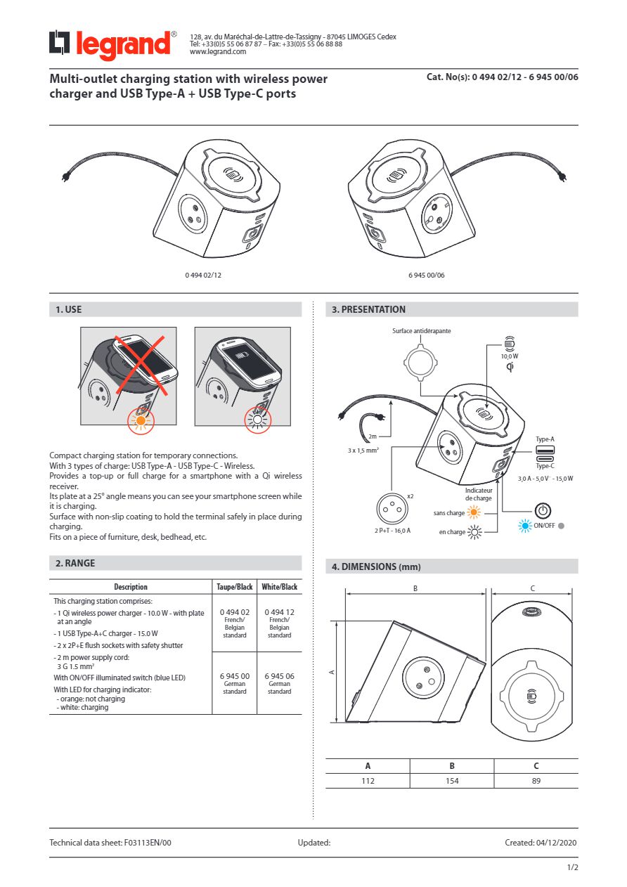 Legrand 555434 Presa Industriale Mobile P17 - 32A, 200/250V, Blu, 2P+T, IP66/67 - 2