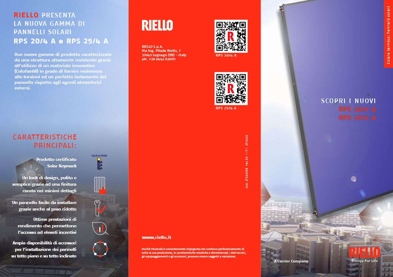 RPS 20-4 A & 25-4 A - Leaflet (it)