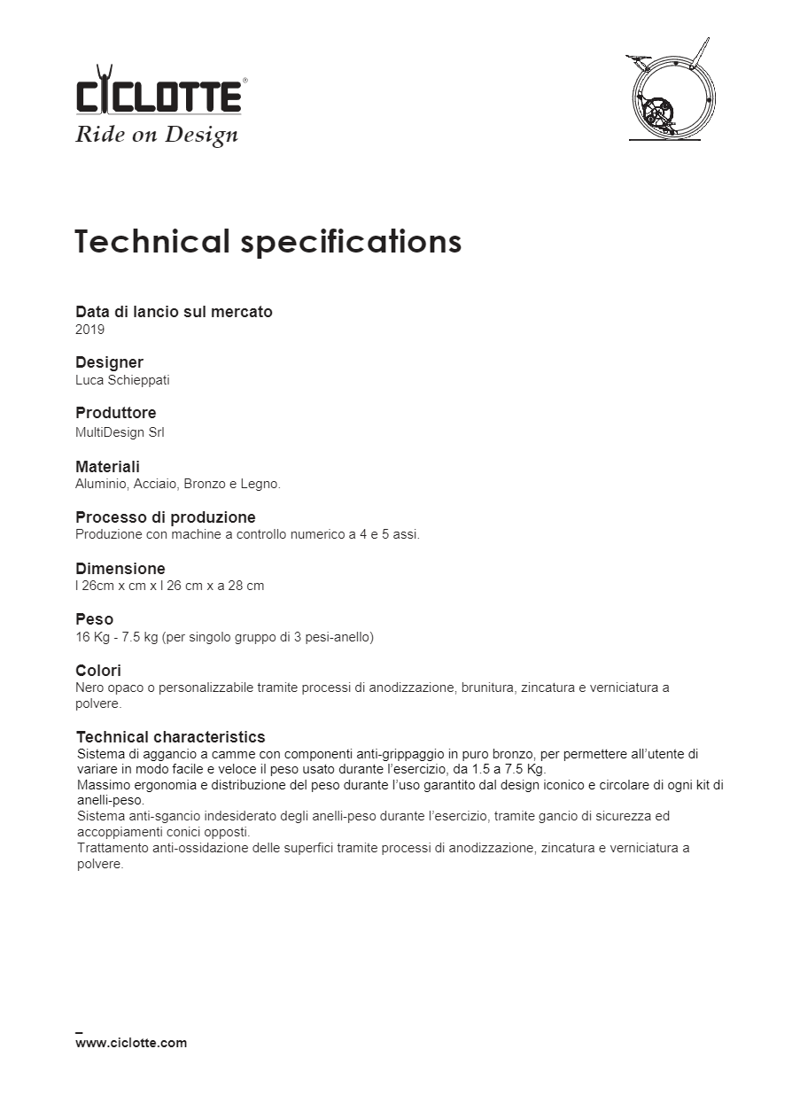 Catalogo DUMBBELLS (it)