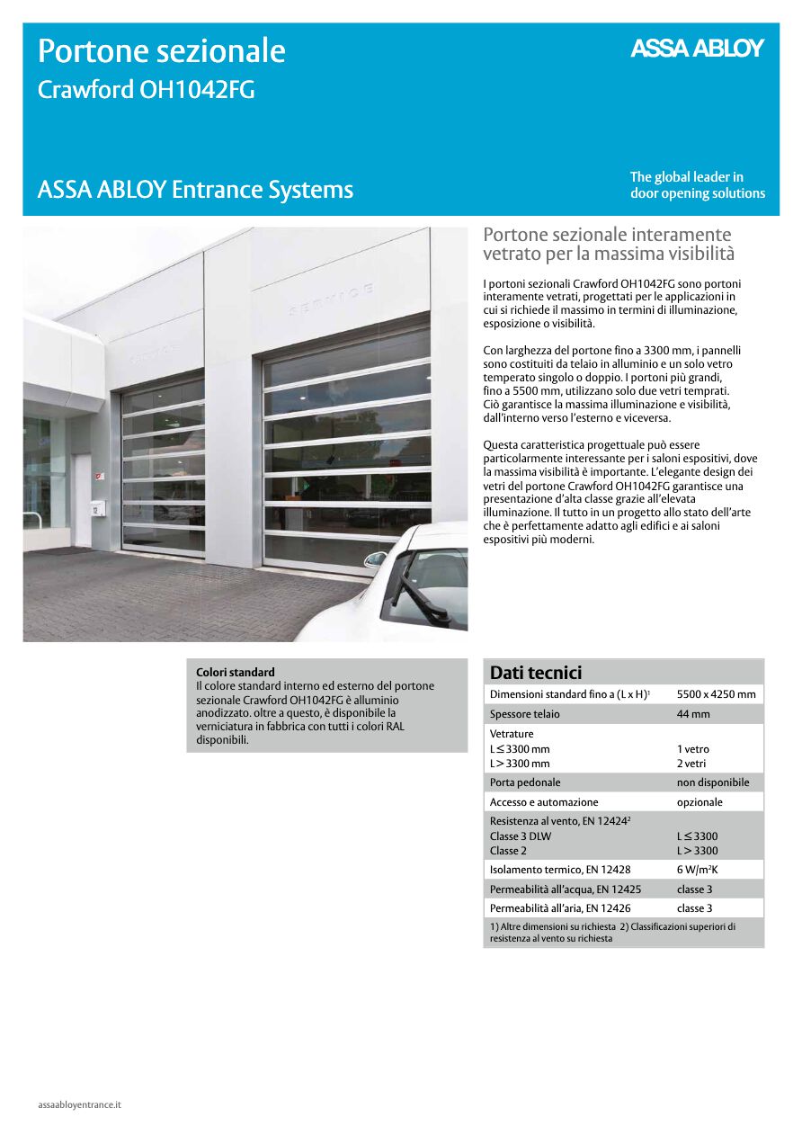 Catalogo Crawford OH1042P