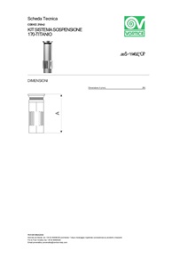 Fly lean perla - Sistema di sospensione a soffitto