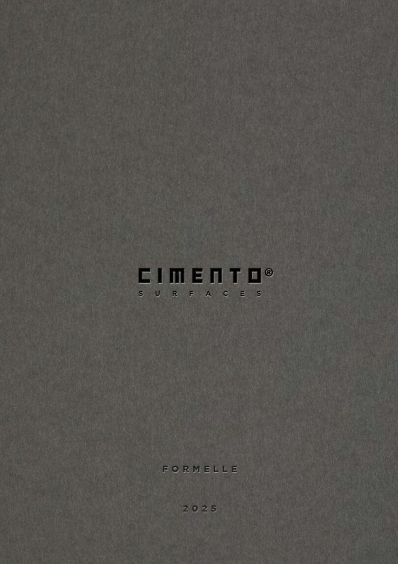 CIMENTO® Surfaces - Formelle 2025 (it, en)