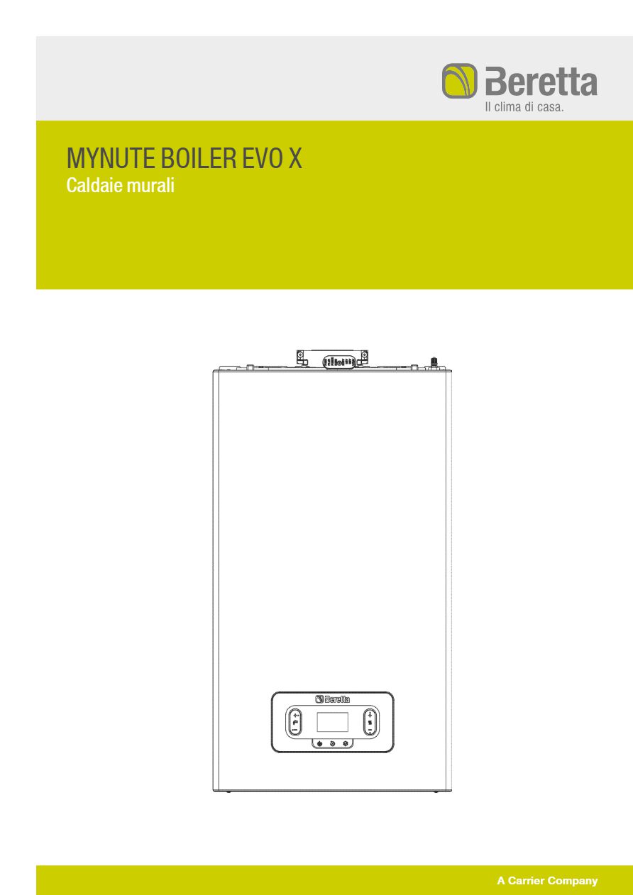 Catalogo MYNUTE BOILER EVO X (it)