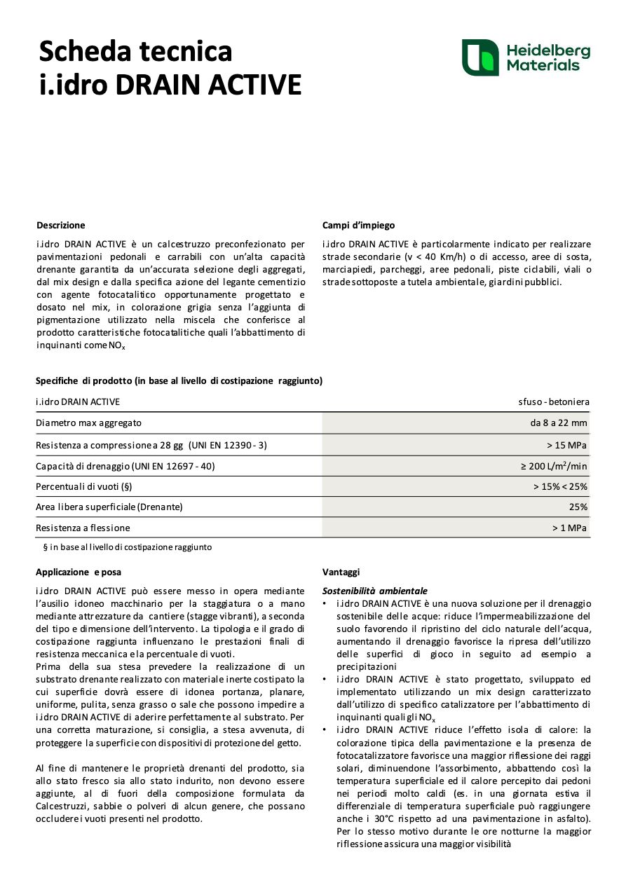 Catalogo Scheda Tecnica - i.idro DRAIN Active (it)