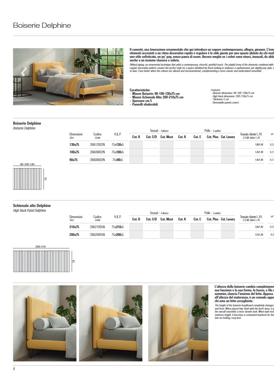 Data sheet - Boiserie Delphine (en, it)