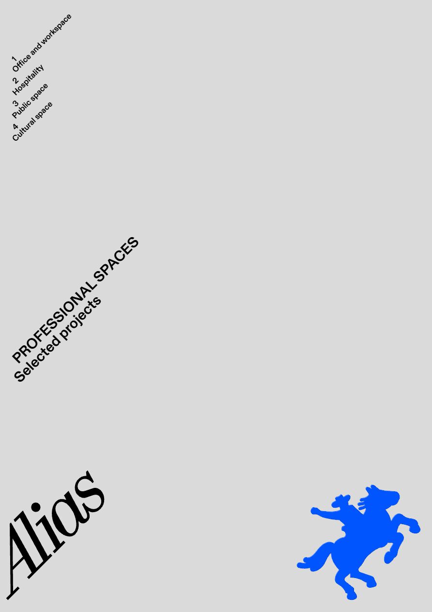 Alias Furniture on stage / Professional spaces 2026 (it, en)