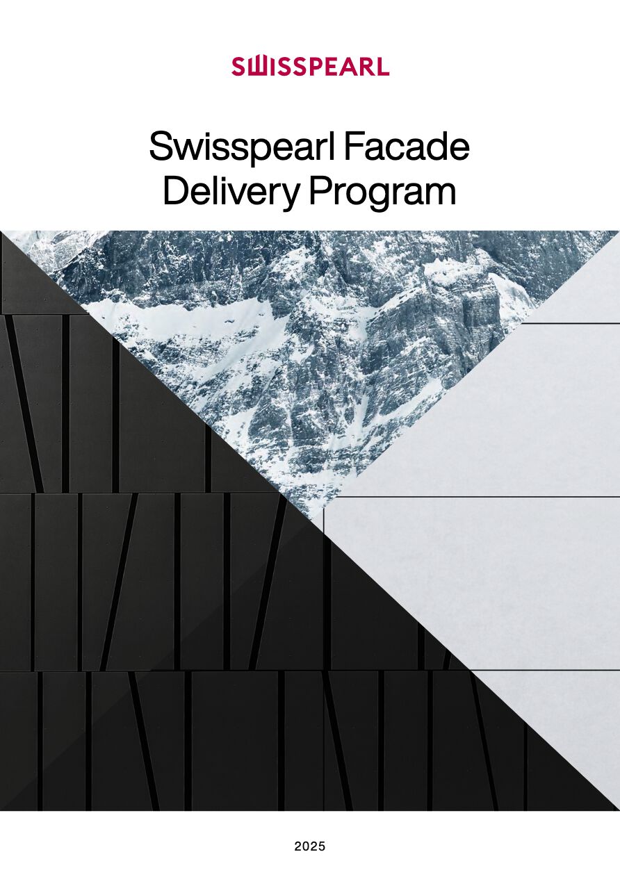 Swisspearl - Programma di fornitura delle facciate 2025 (en)