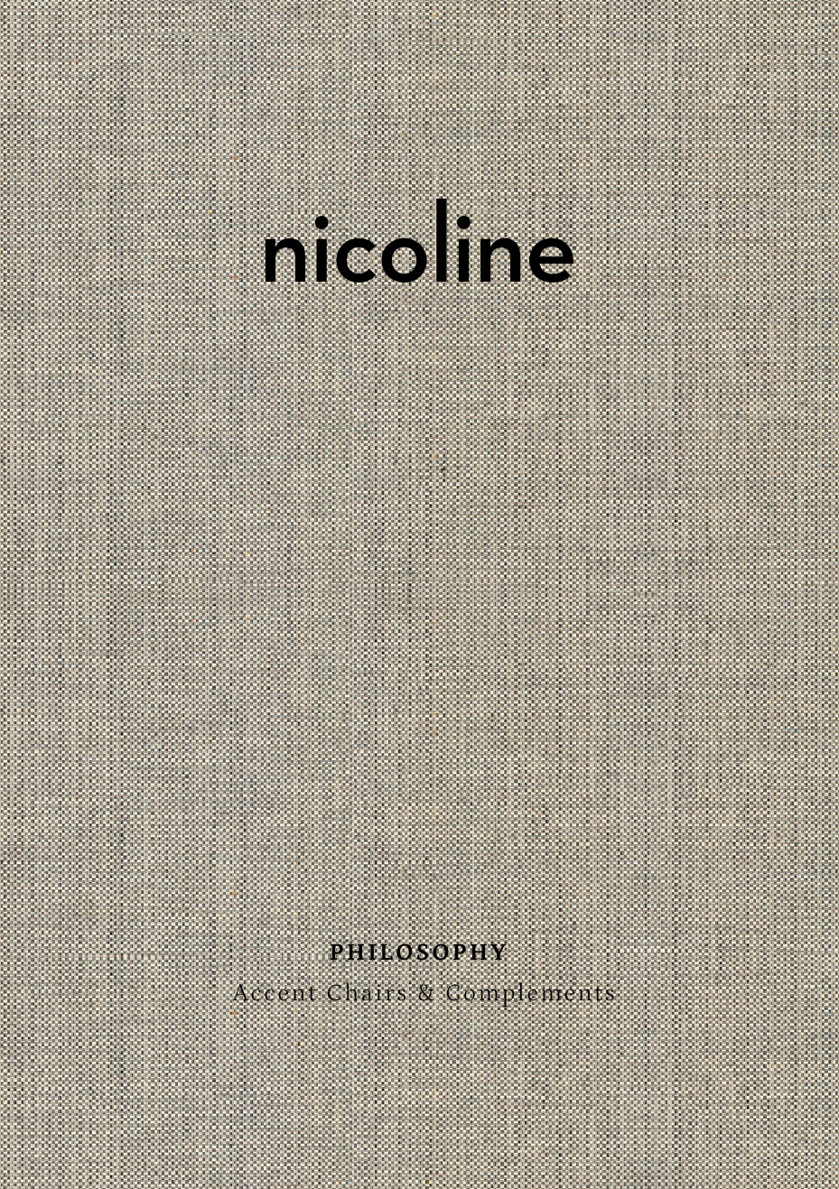 Nicoline PHILOSOPHY Accent Chairs & Complements (it, en)