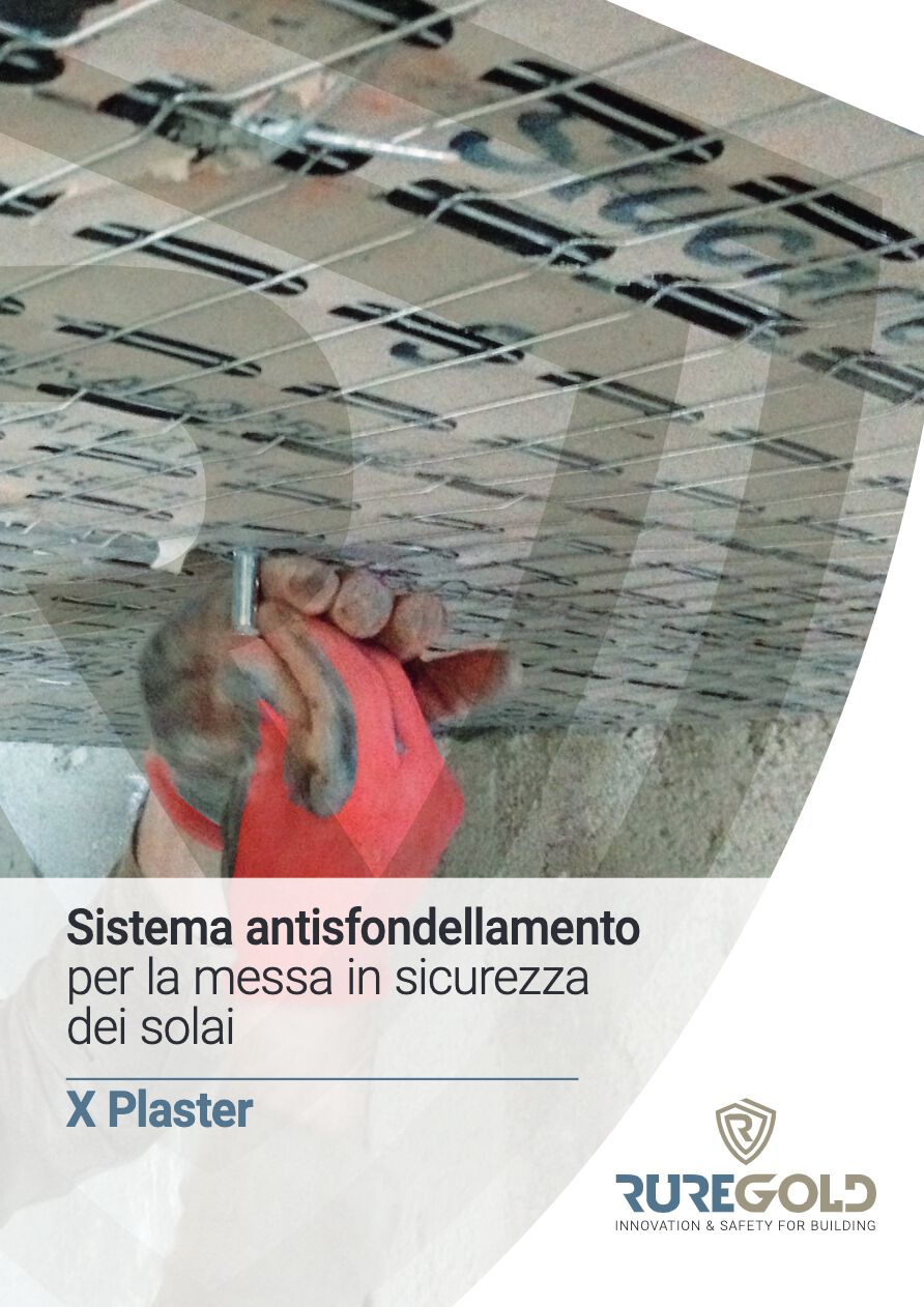 Sistema antisfondellamento X-Plaster per sicurezza solai (it)
