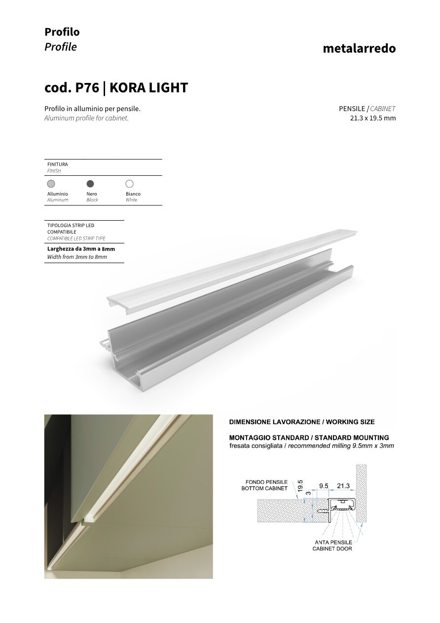 Catalogo Metalarredo KORA LIGHT P76